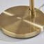 57.5'' Antique Brass Task Floor Lamp