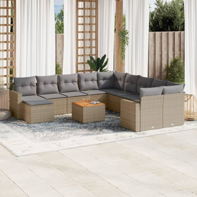 Ensemble de canapé de jardin Vidaxl