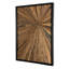 Handmade Abstract Wall Decor on Solid Wood
