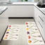 Tapis de cuisine antidérapant 2 pièces