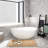 63'' x 37'' Soaking Solid Surface Bathtub
