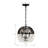 Juarez 3 Light Matte Black Mini Chandelier