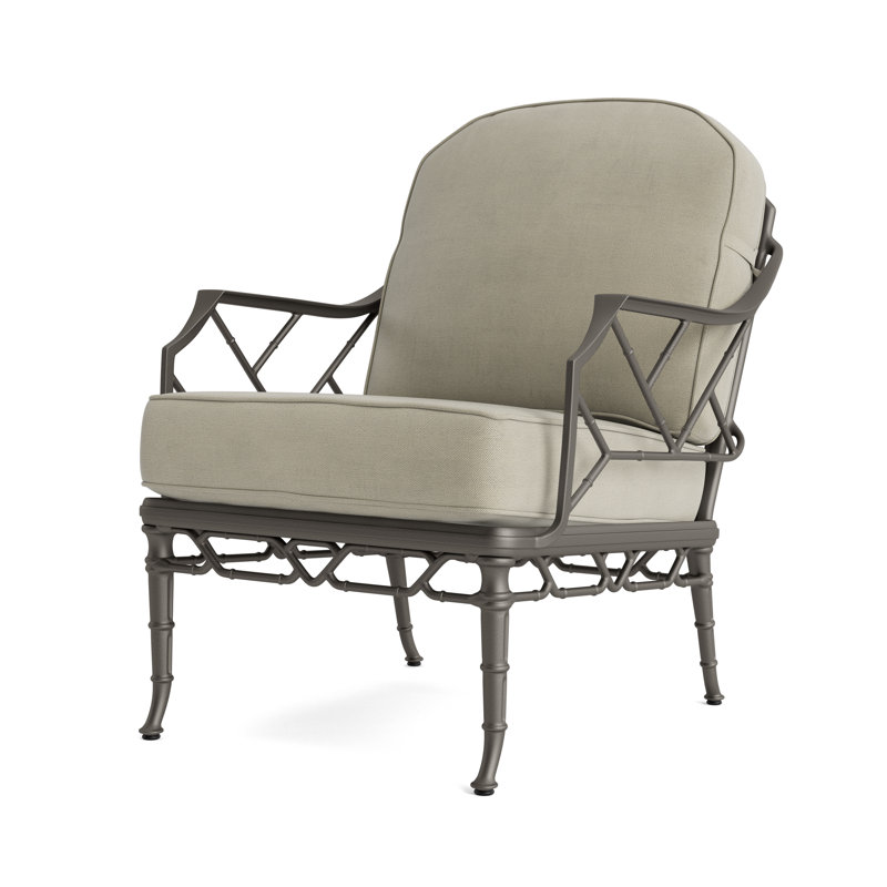 Calcutta Outdoor Lounge Chair, Mica, Fusion Charcoal