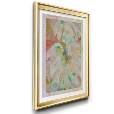 " Retro Palms II " Painting Print