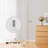 Adjustable Height Dimmable LED Corner Floor Lamp with Remote Control-401974191-393630056