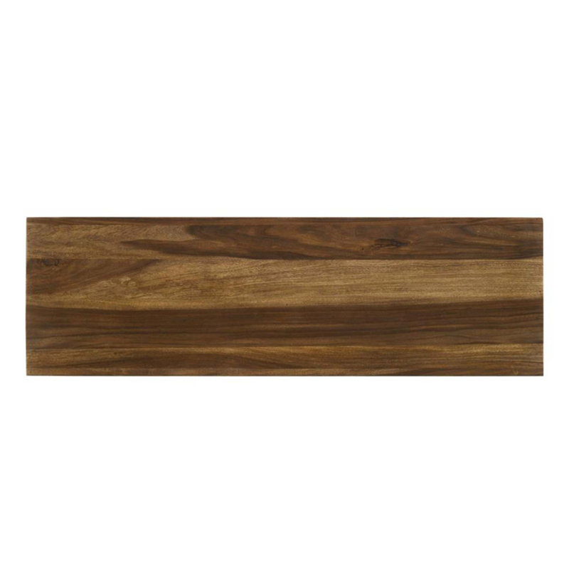 Rectangular Solid Wood Entryway Console Table