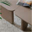 Ensemble de 2 tables basses modulaires modernes, tables de ferme à combinaison libre avec peinture multicouche, table d'appoint pour canapé-lit, tables d'angle polyvalentes pour le salon-119929946