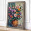 Terracotta Roses Botanical - Wrapped Canvas-1879409819-1879409828