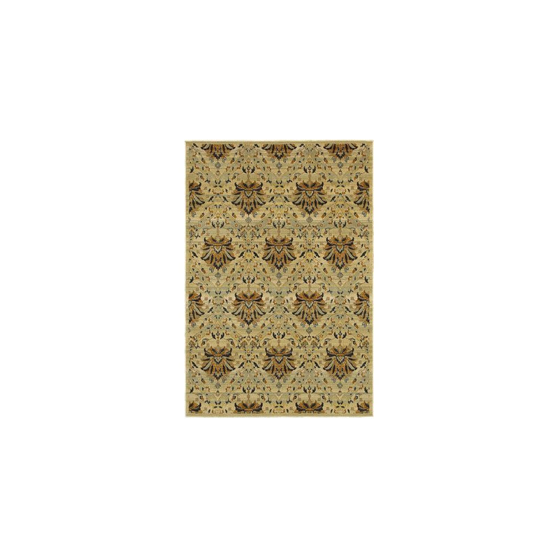 Mana Abstract Area Rug, Rectangle 5' x 7'6"