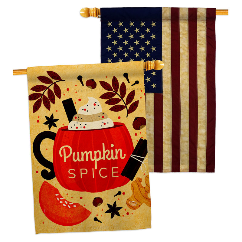 Double Sided 40'' H x 28'' W Polyester House Flag