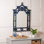 Miroir décoratif couronné moderne et contemporain