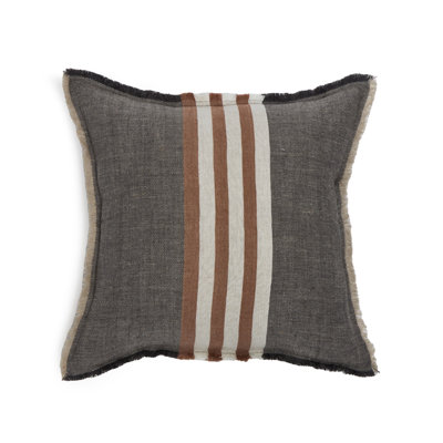 Benny Linen Square Pillow Cover & Insert