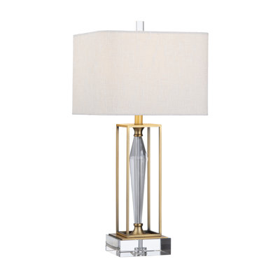 Lampe de table en cristal