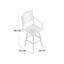 Tabouret de bar pour terrasse 30 po