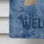Caniche en polyester à 2 côtés 40 x 28 po standard welcome drapeau maison-957492973