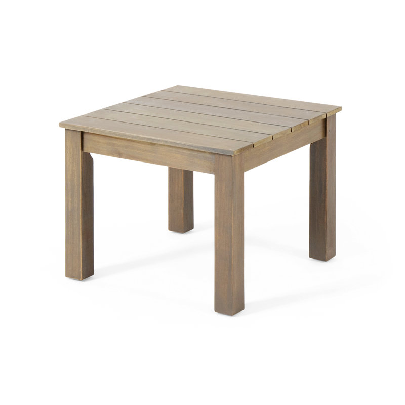 Ahlayah Solid Wood End Table