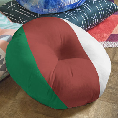 Striped Reversible Throw Pillow