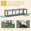 Tunnel d'extérieur pour chat avec design extensible-1311655054