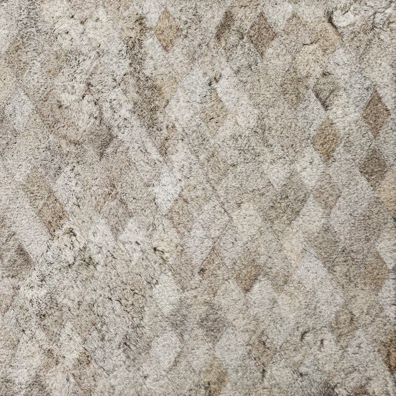 Tapis à poils longs de qualité supérieure lavable à la machine ADS101 Dream Shag, 3 pi x 5 pi