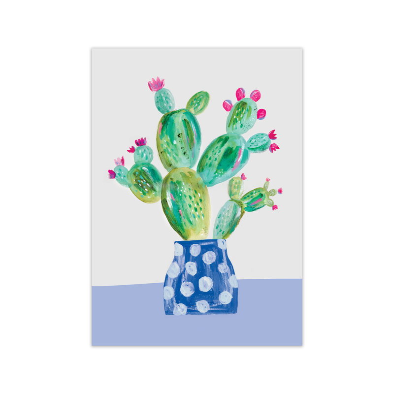Prickly Pear by Laura Irwin - Print, No Framed, 84cm H x 59.4cm W x 3cm D