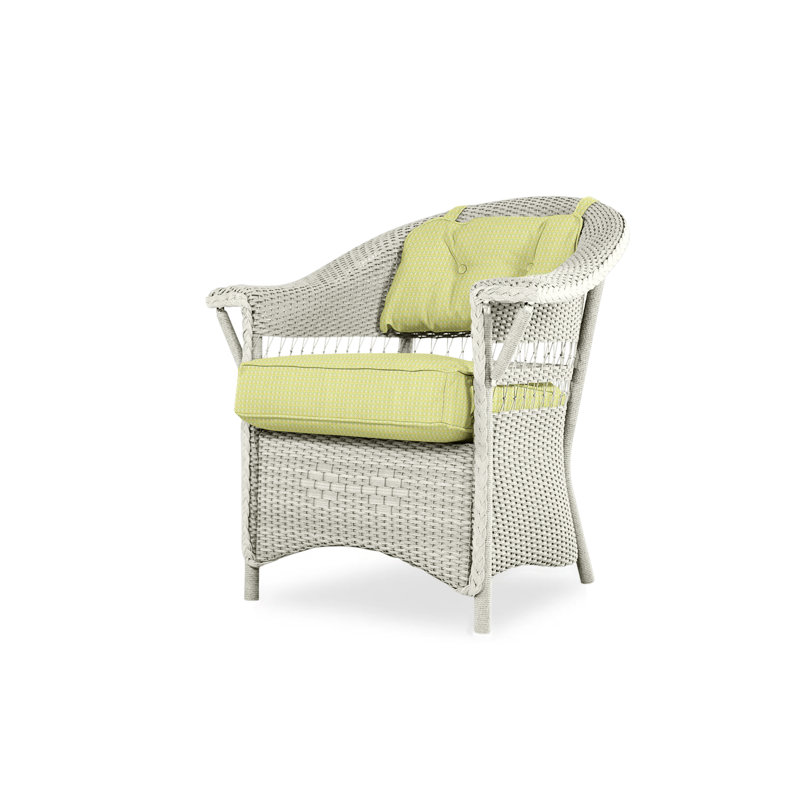 Nantucket Outdoor Dining Armchair, Friendly Flax, Linen