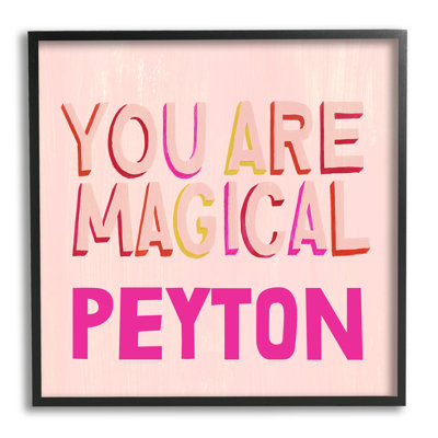 «Pink You Are cmw-093», art mural personnalisé