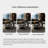 Round microcrystalline stone coffee table-110958850