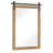 Rectangle Solid Wood Modern Farmhouse Accent Mirror  Flat Wall Mirror-259372919-260625493
