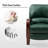 Hardge Genuine Leather Manual Standard Recliner-1738687486