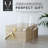 Crystal Bordeaux Glasses & Gold Corkscrew Gift Box Set