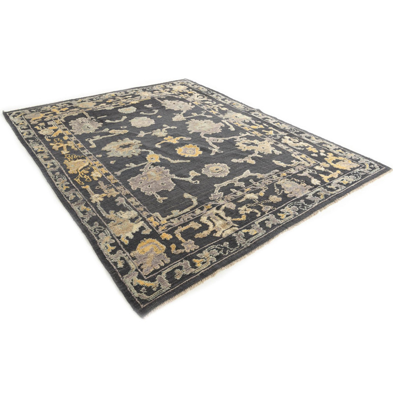 Tapis noir 8 x 10 Pettaway