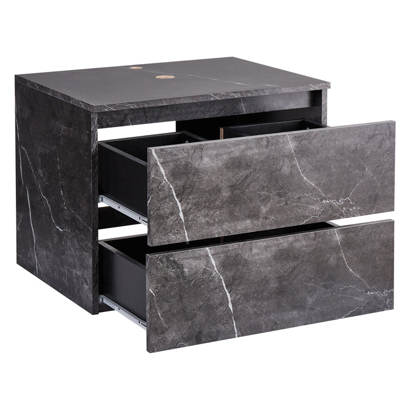 Wall Mounted Washbasin Cabinet SERRA 60 cm