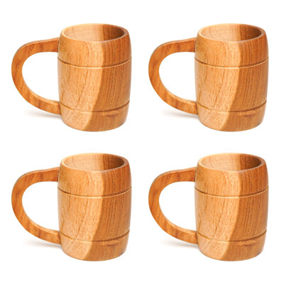 Teak Coffee Mug
