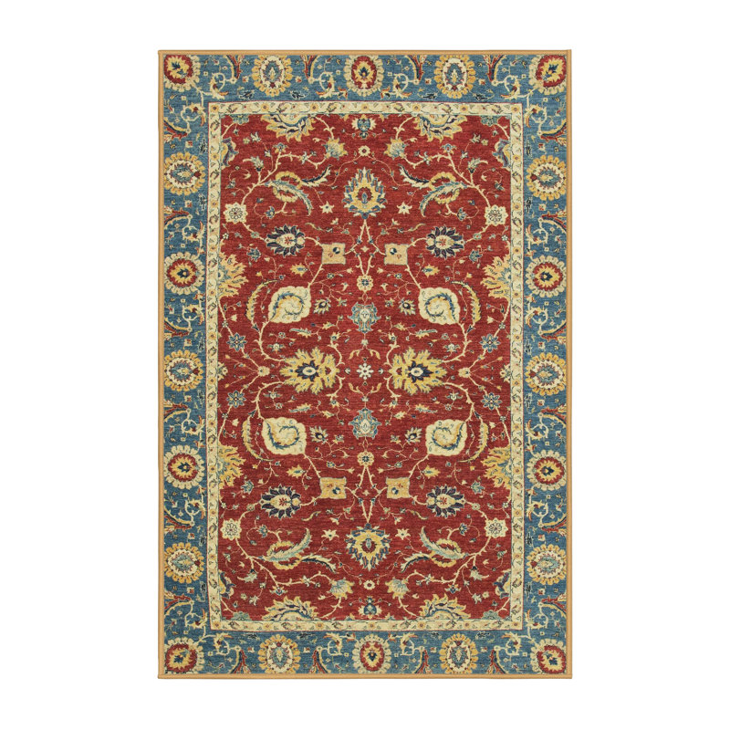Abstract Indoor Rug, Rectangle 5' x 7'