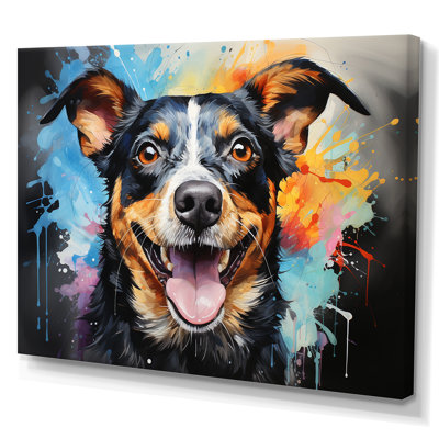 " Popart Rat Terrier Rascal I "