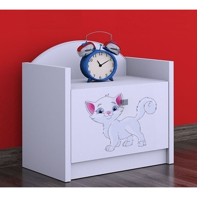 Gannon Nightstand, White