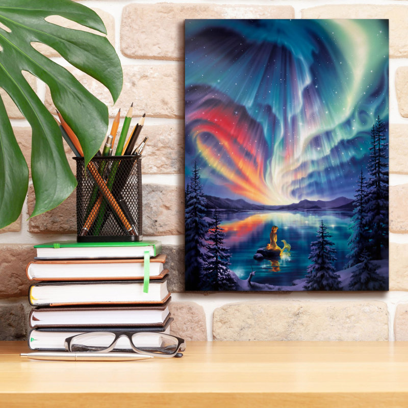 «Enchanted Lake on Canvas» par Kirk Reinert, H 16 po x l 12 po x P 0,75 po