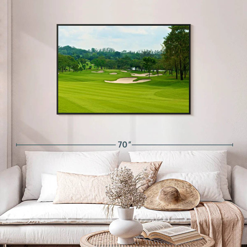 Magnifique terrain de golf Sireci, H 29 po x l 43 po