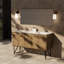 Ensemble de meuble-lavabo double 60 po x P 20 po Lancy-1149368288