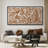 Modern Botanical Illustration in Earth Tones Modern Art-111696383-100937273