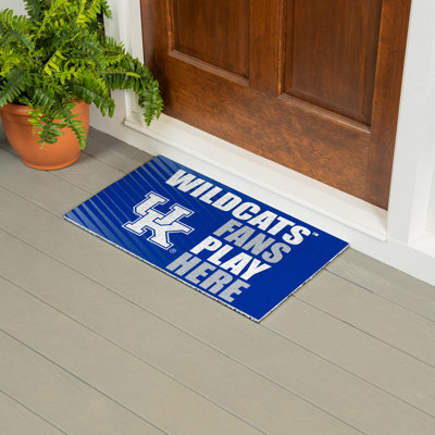 University of Kentucky Fan PVC Mat, 28"x16"