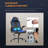 Latitude Run® Alaire Adjustable Ergonomic Faux Leather Swiveling PC & Racing Game Chair-484031889