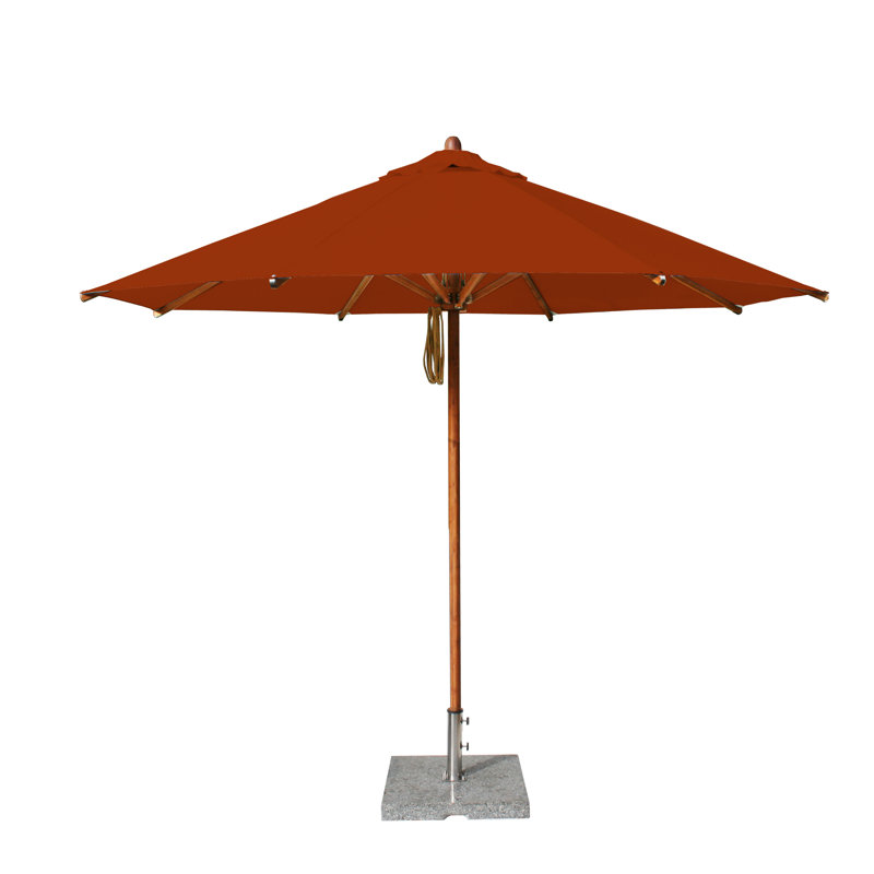 Levante Umbrella, Terracotta, Suncrylic, 138" W x 138" D