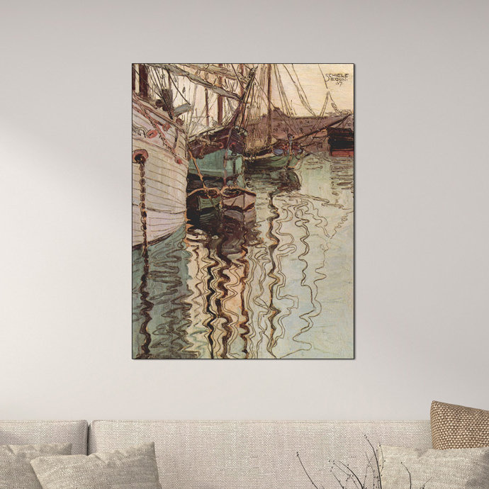 Egon Schiele - Wrapped Canvas Painting, 80cm H x 60cm W x 1.8cm D