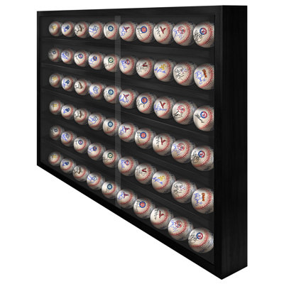 Présentoir de baseball PENNZONI, présentoir de hockey en acrylique, peut contenir 60 balles