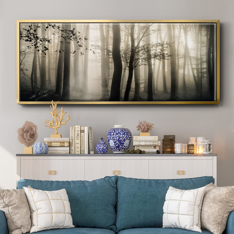 Light is Always There- Framed Canvas, 24" H x 60" W