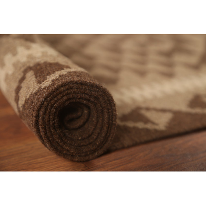 Tapis unique en laine noué à la main 5 pi 3 po x 8 pi 5 po New Age