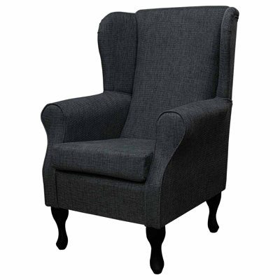 74cm Wide Tufted Wingback Chair