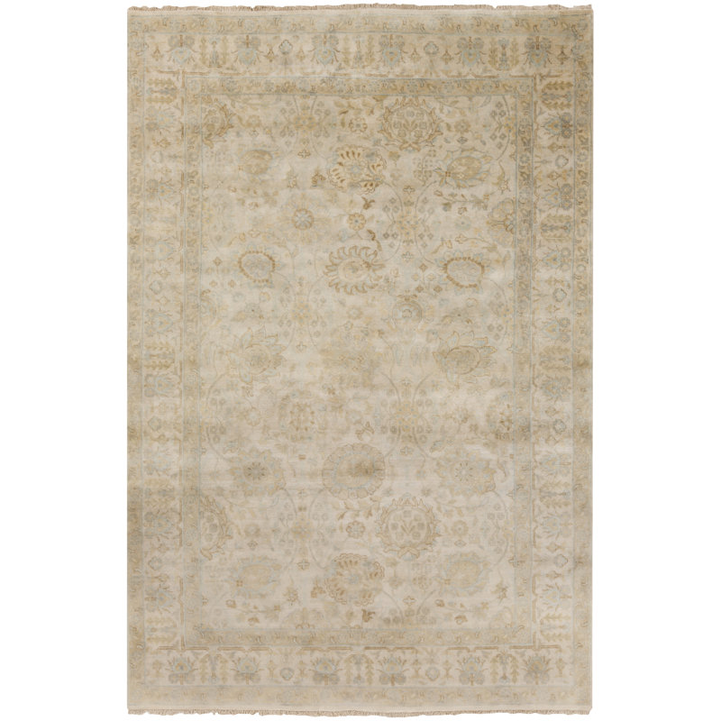 Otoole Wool Oriental Indoor Rug, Rectangle 5'6" x 8'6"