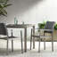 Chaises d'extérieur Cape Coral Grey (2) - Rouille - Aluminium, pour cadre de patio et de jardin 2